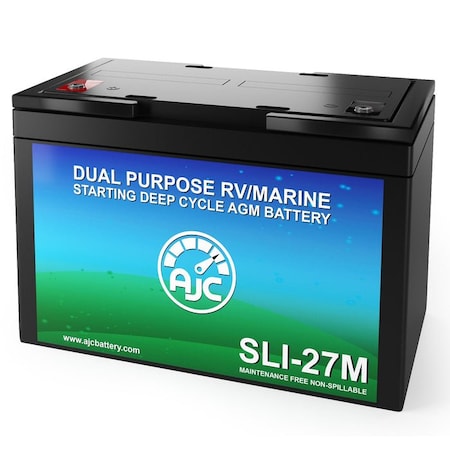 Bsc Preferred EV Rider SportRider Dual 12V 90Ah Mobility Scooter Replacement Battery AJC-VR-27M-202025